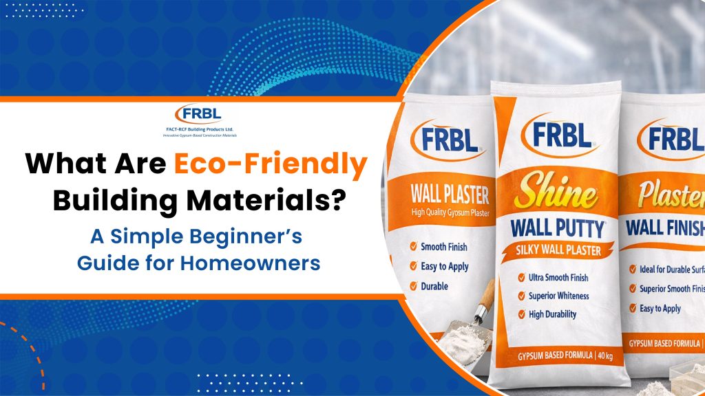 FRBL making eco friendly products